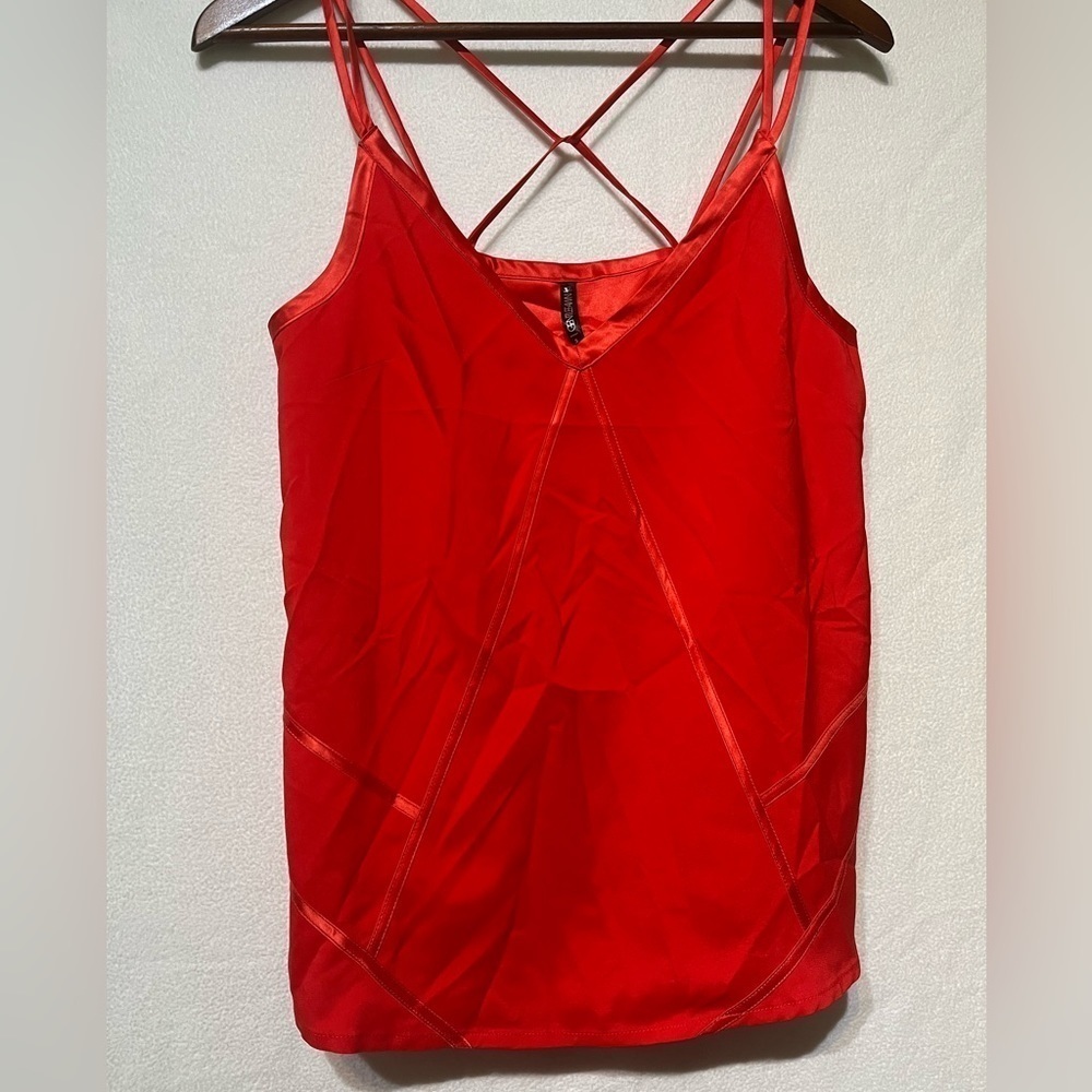 Gentle Fawn Red Tank Top Sz Small